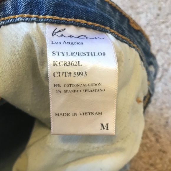 High Waisted Jean Shorts - Picture 3 of 3